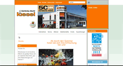 Desktop Screenshot of getraenkemarkt-kiesel.de